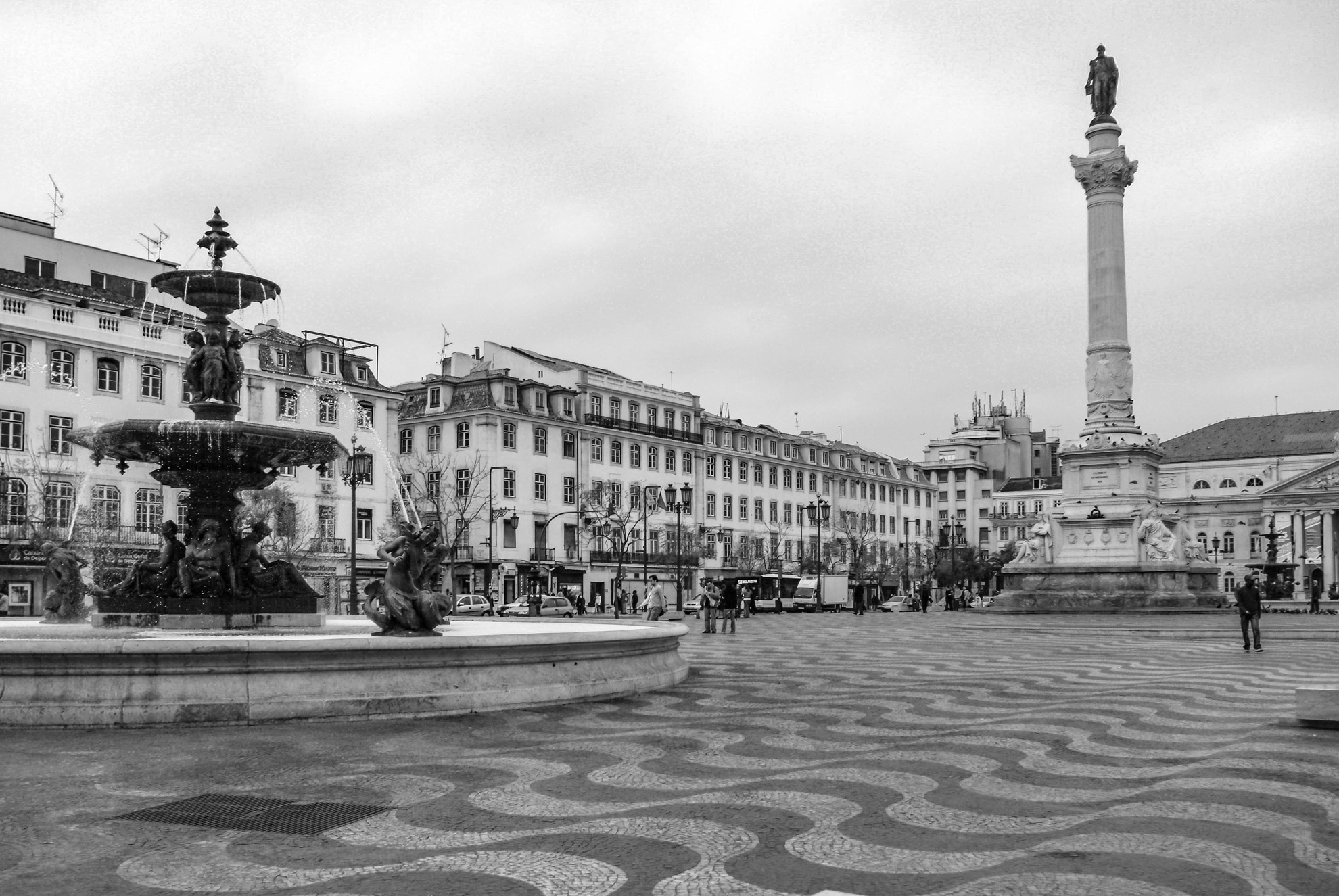 Pra&ccedil;a de D. Pedro IV, Lissabon