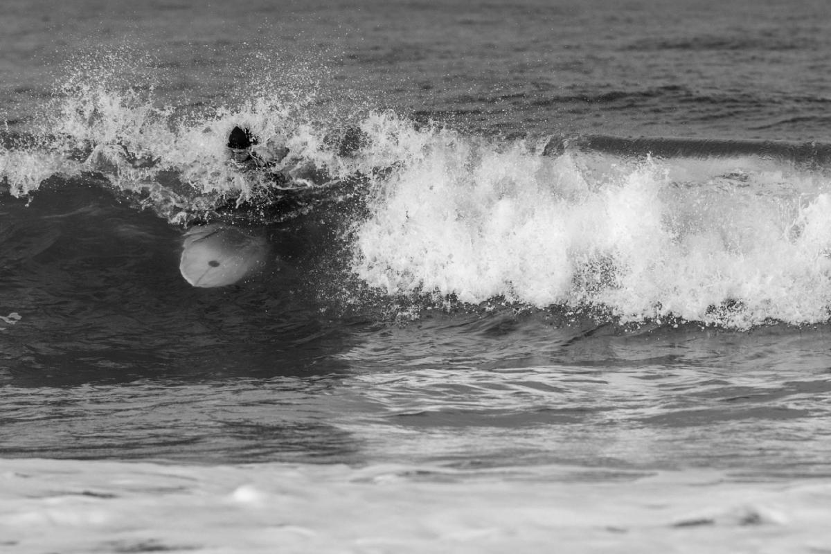 Unterwasser-Surfer