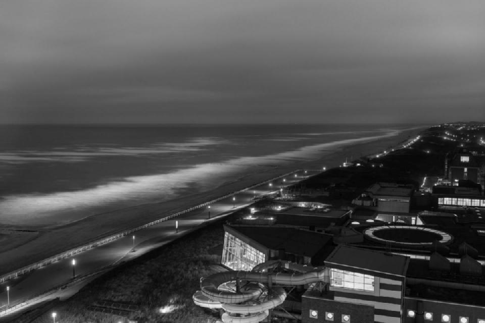 Westerl&auml;nder Weststrand am Abend