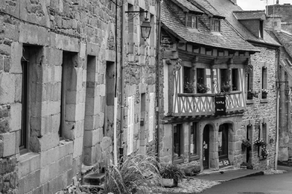 Tr&eacute;guier in der Bretagne